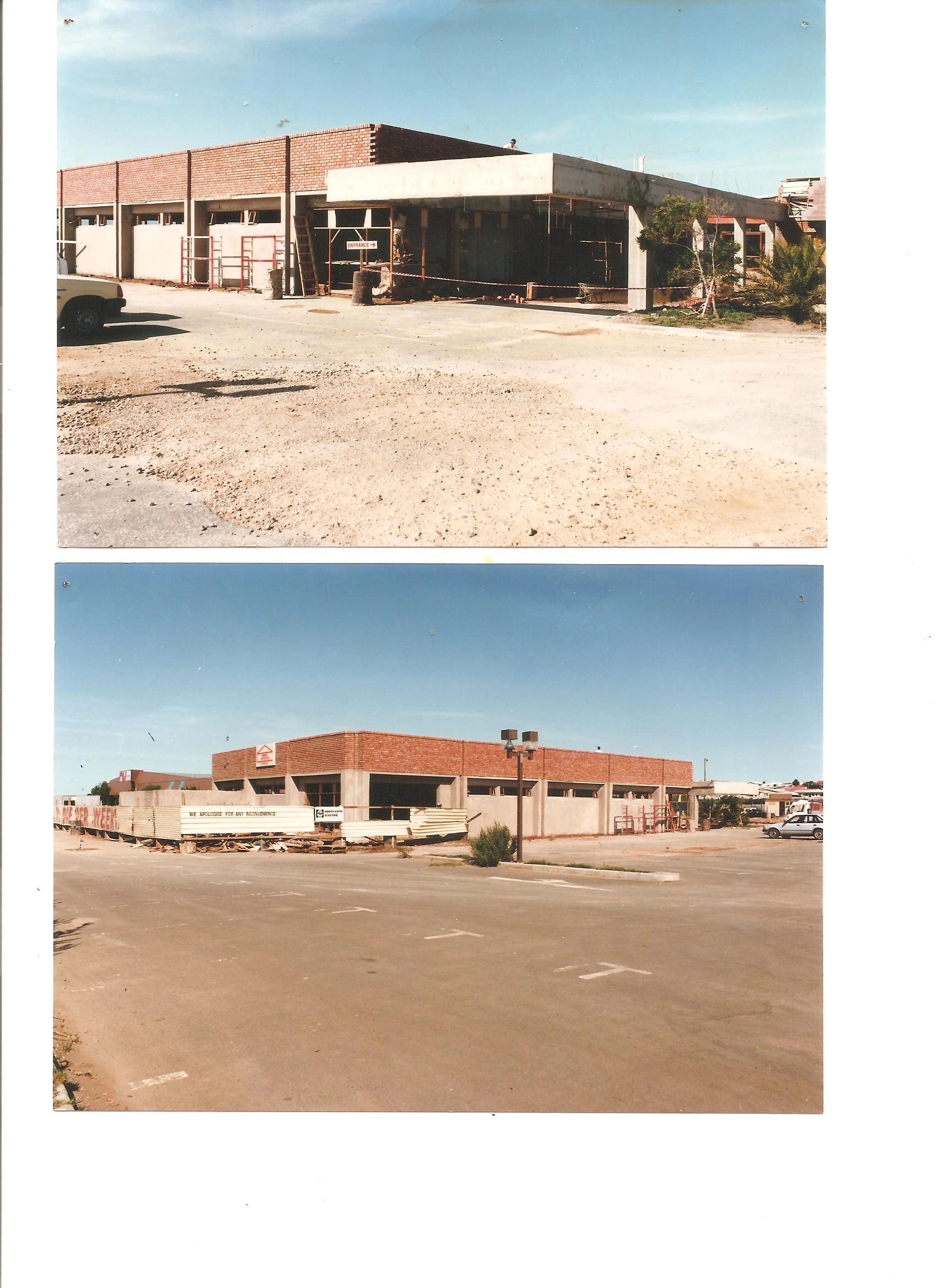 Commercial building exterior