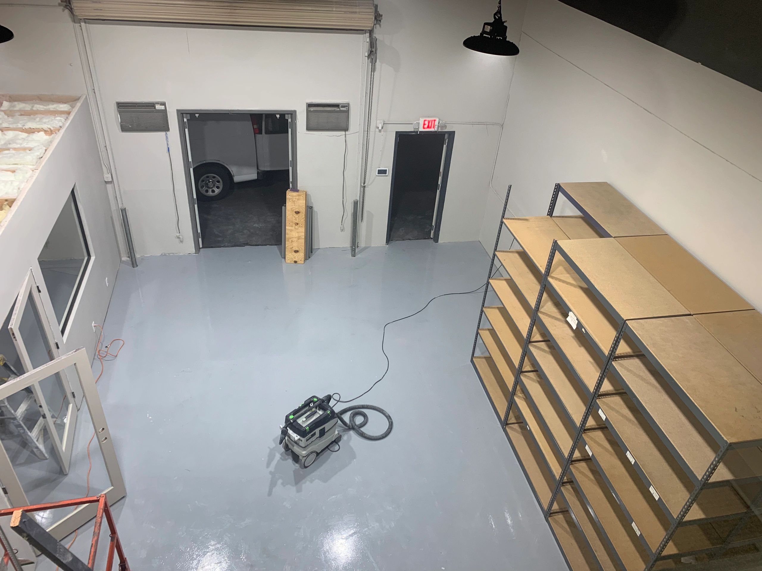 Warehouse industrial space