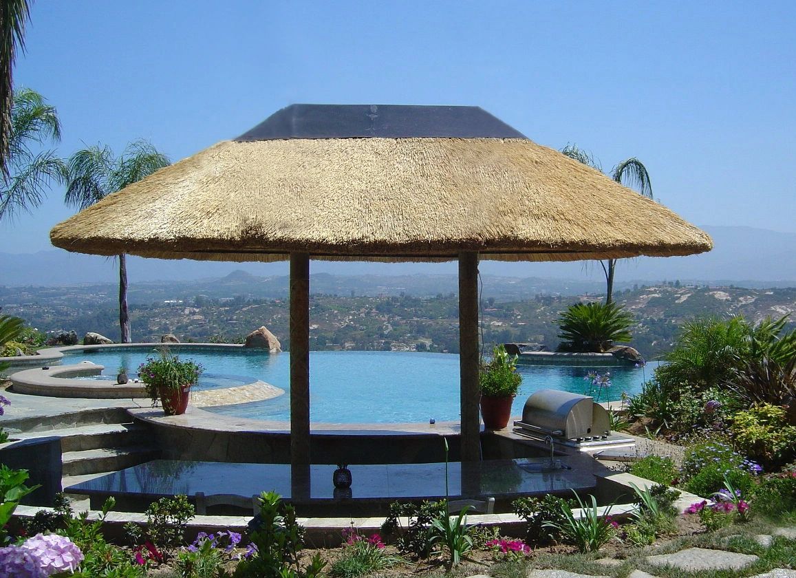 Hilltop resort infinity pool
